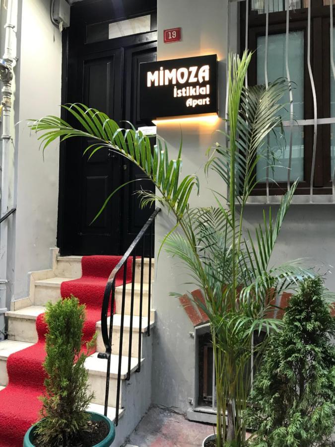Mimoza Istiklal Apart Hotel Estambul Exterior foto